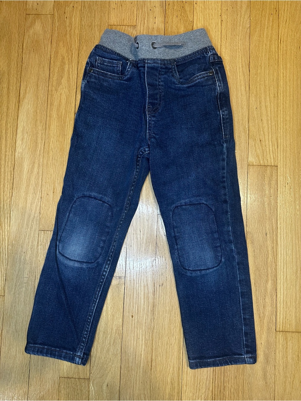 Hanna Andersson Size: 5 Slim Dark Blue Jeans with Patch
